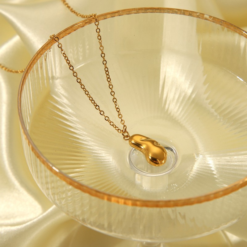 Sunflower Set Manufacturer - Luxury Stainless Steel Chain Women's Tarnish-free Rotatable Sunflower Pendant Crystal Ring