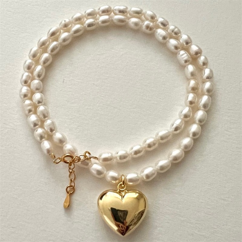 Heart Link Ring Manufacturer - Temperament Dedicate Heart Link Chains Ring Adjustable Heart Moonstone Ring S925