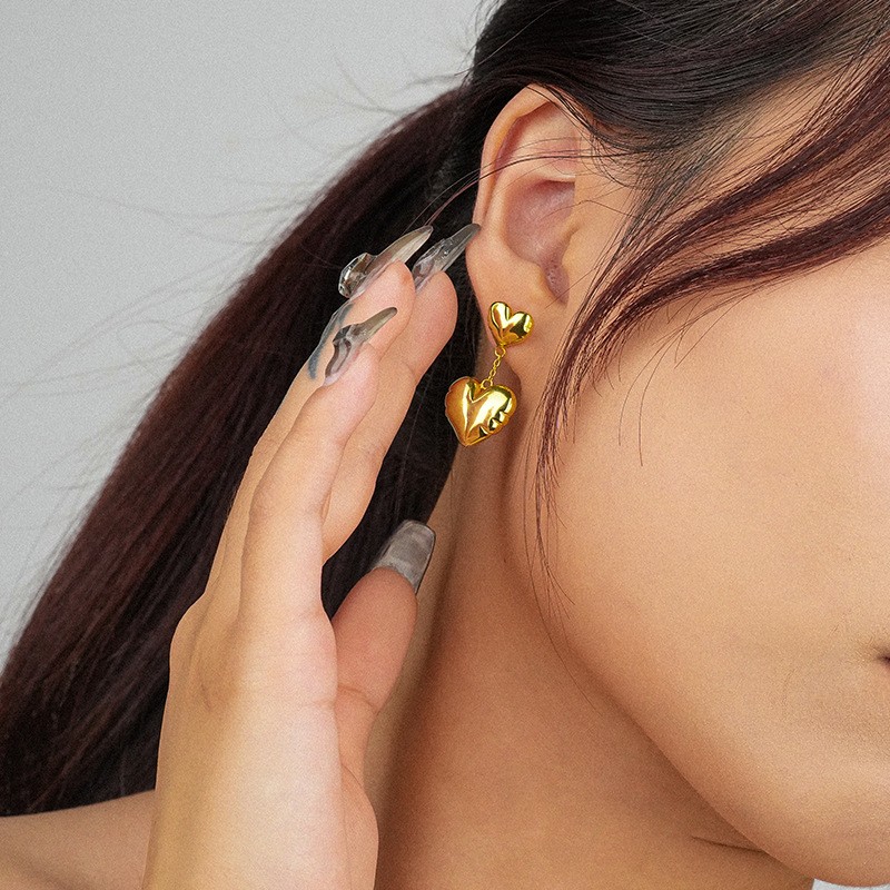 Hammered Necklace Supplier - Dainty 925 Sterling Silver Women Hammered Geometric Necklace Gold Plated Triple Ring