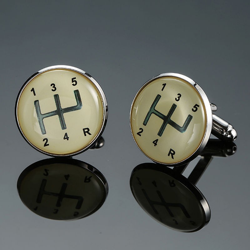 Enamel Cube Cufflinks Manufacturer - 2023 New Arrival Classic Men's Shirt French Cufflinks Enamel Vintage Crystal Cube