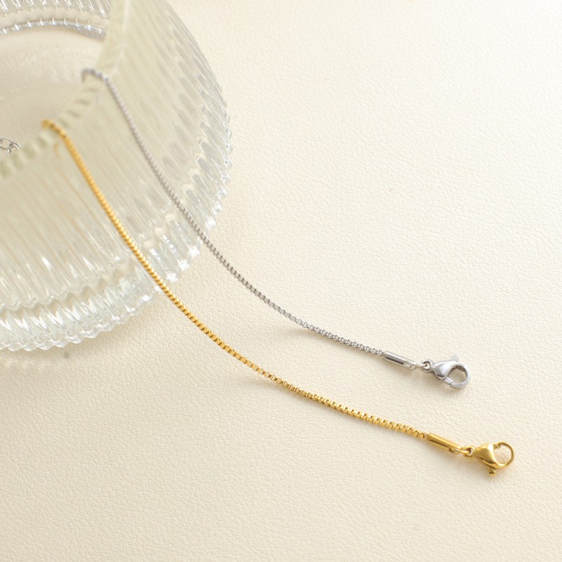 Assorted Anklets Supplier - Dainty Chain Assorted Styles Stainless Anklets Gold Pvd Plated Summer Foot Accessories