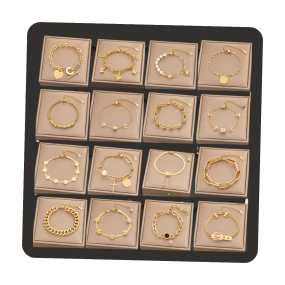 Daisy Bracelet Supplier - Wholesale Bulk Silver Color Stainless Steel Little Daisy Flower Life Tree Dragonfly Bracelet