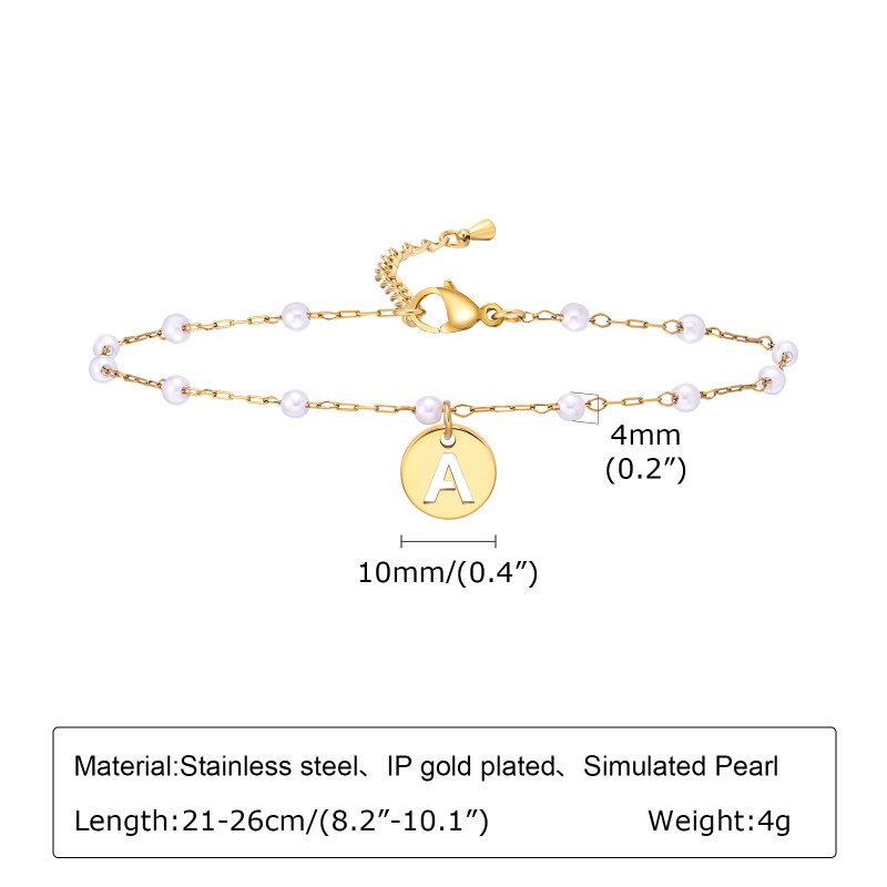 Monogram Earring Supplier - Tarnish Free Waterproof Stainless Steel Personalized Large Monogram Letter Earring