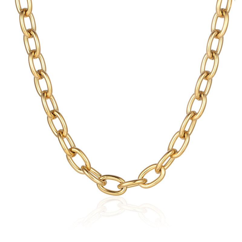 Silver Earrings Set Manufacturer - Minimalist Stainless Steel Silver Earrings Non-fading Chunky Smoothly High Polish