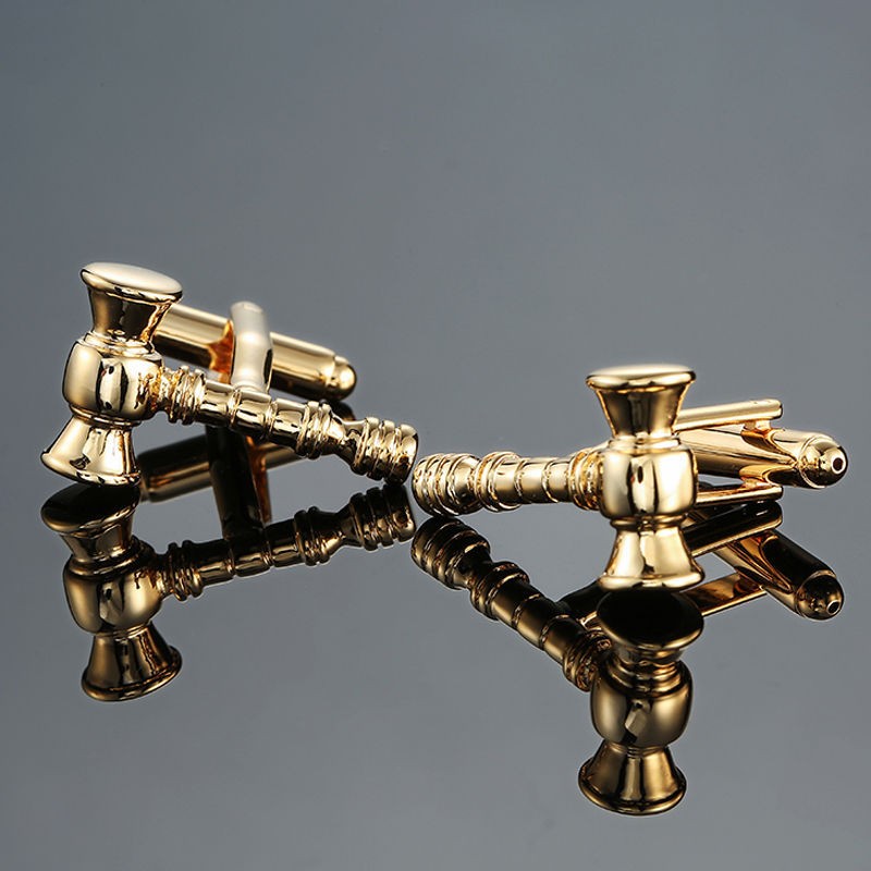 Gear Cufflinks Factory - Wholesale Customization Men's French Shirt Cufflinks Round Gear Speedometer Football Cufflinks