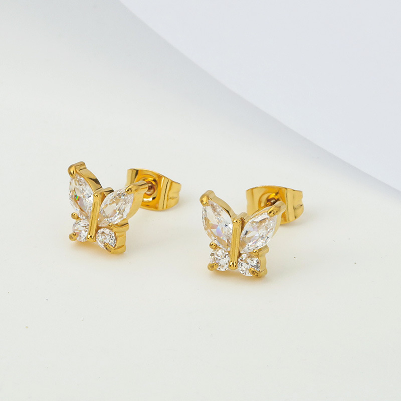 Geometric Hoop Earrings Factory - Fashion Jewelry Earrings Women Accessories Geometric Cubic Zirconia Gold Square Hoop