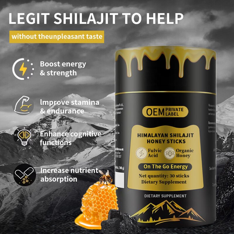 Shilajit Resin Manufacturer - 100% Natural Himalayan Herbal Extract in Bottle