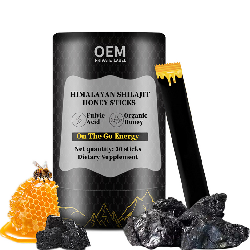 Himalayan Shilajit Honey Sticks Manufacturer - Halal, Bottle Packaged, 24 Days Shelf Life