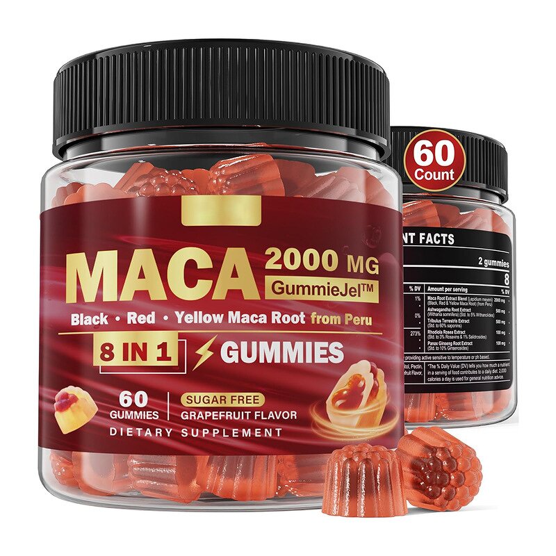 Maca Gummy Candy Manufacturer - Aphrodisiac for Adults to Boost Vitality
