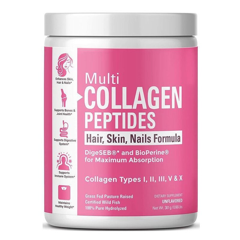 Marine Collagen Peptides Manufacturer - Private Label for Hair Skin Brightening