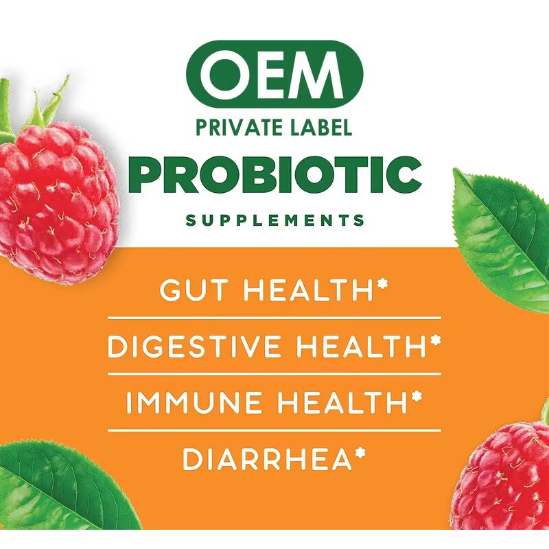 Probiotic Gummies Manufacturer - Custom Flavor for Women's Digestive Health
