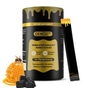 Himalayan Shilajit Sticks Manufacturer - 75%+ Fulvic, Crystallized with Honey