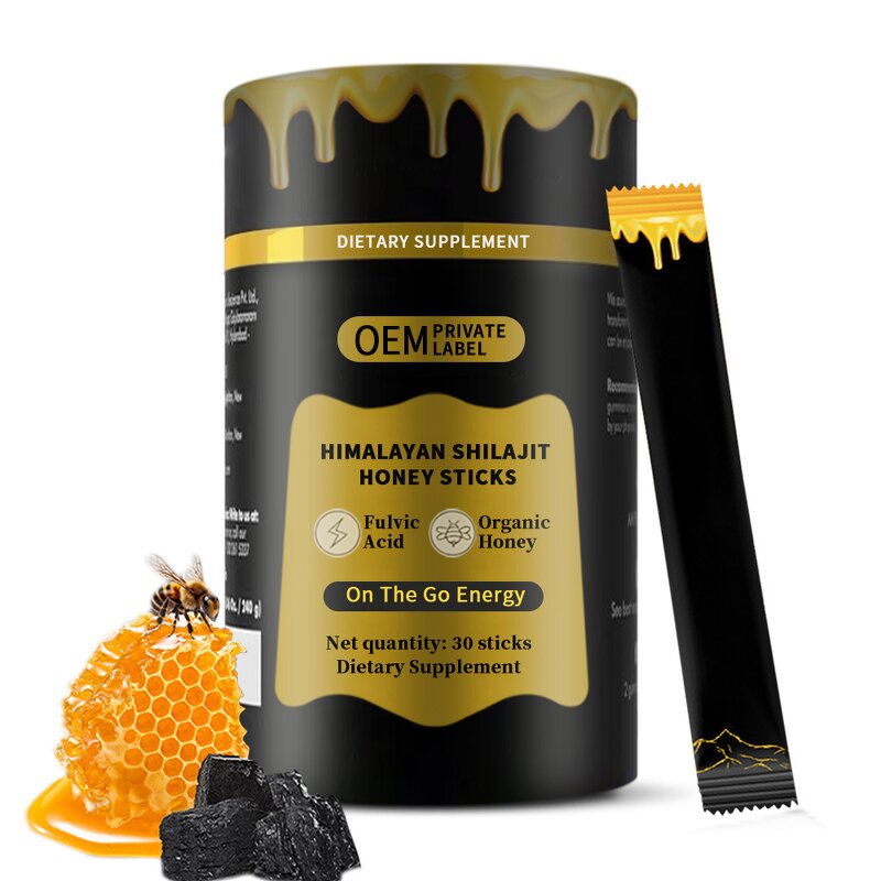 Himalayan Shilajit Sticks Manufacturer - 75%+ Fulvic, Crystallized with Honey