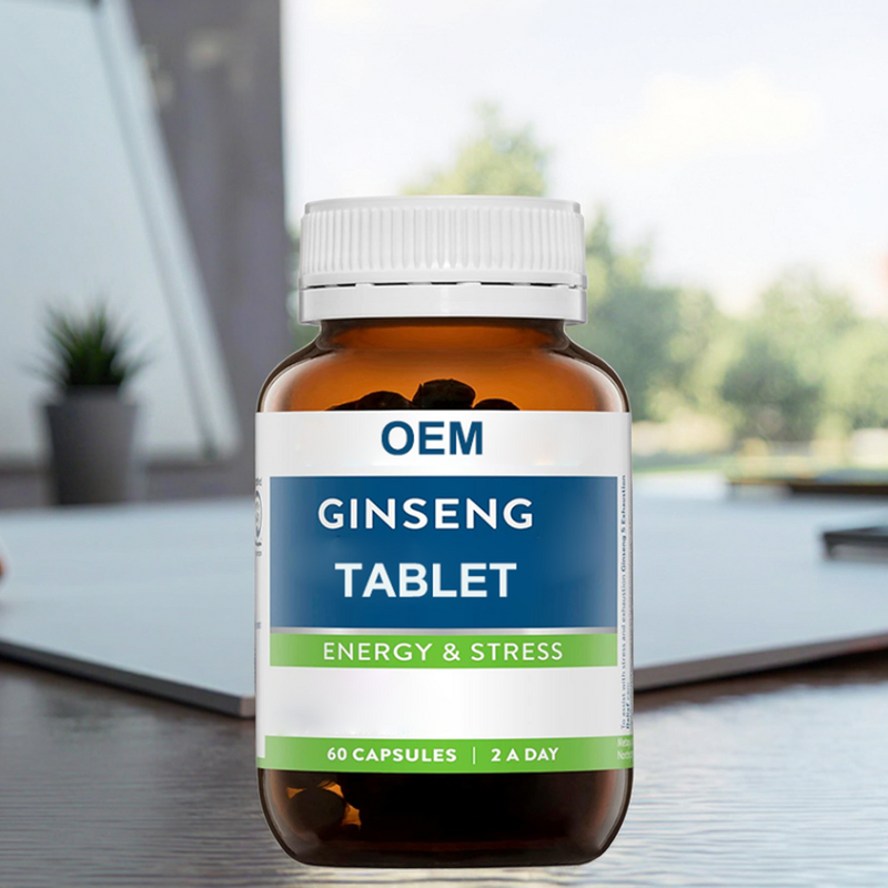 Ginseng Tablets Manufacturer - Herbal Root Extract for Improved Energy in Adults
