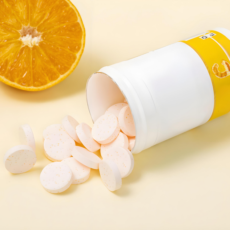 Vitamin C Chewable Tablets Manufacturer - High Content for Adults Skin Care & Energy Support
