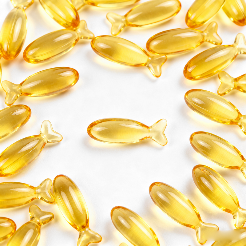 Fish Oil Omega 3 Softgel Capsules Manufacturer - 1000mg for Brain & Eye Support
