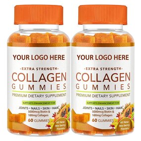Protein Gummies Manufacturer - Vegan Sugar-Free with Collagen & Biotin