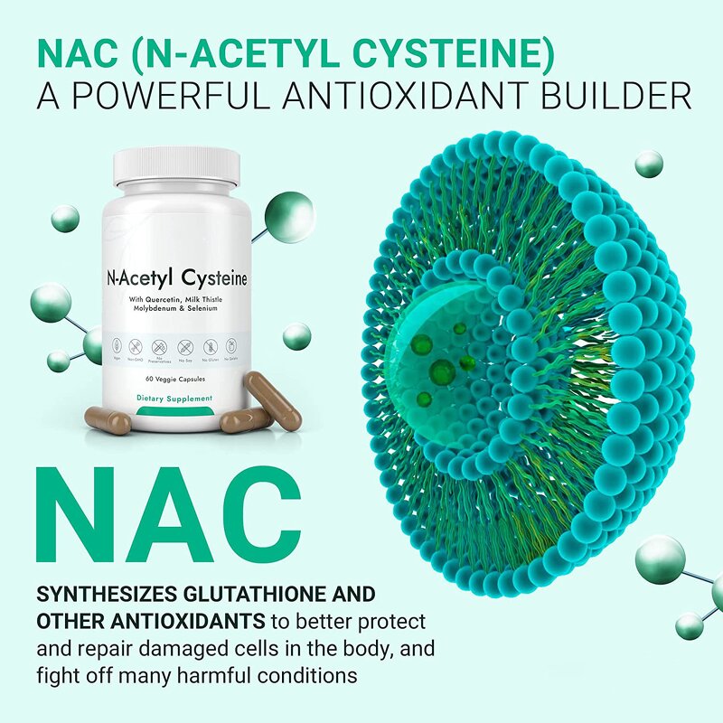 NAC Capsules Manufacturer - Private Label Immune Support Supplement 600mg
