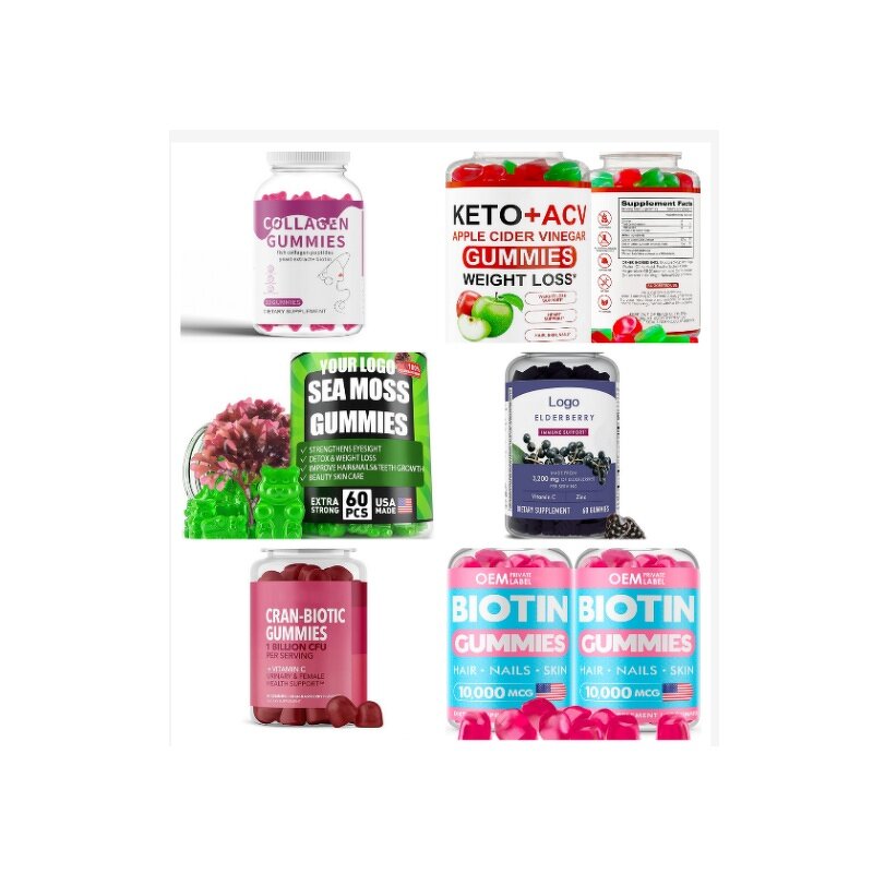 Apple Cider Vinegar Gummies Manufacturer - Sea Moss Elderberry Cranberry Ashwagandha