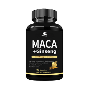 Maca Ginseng Extract Manufacturer - Organic with Black Pepper for Enhanced Absorption