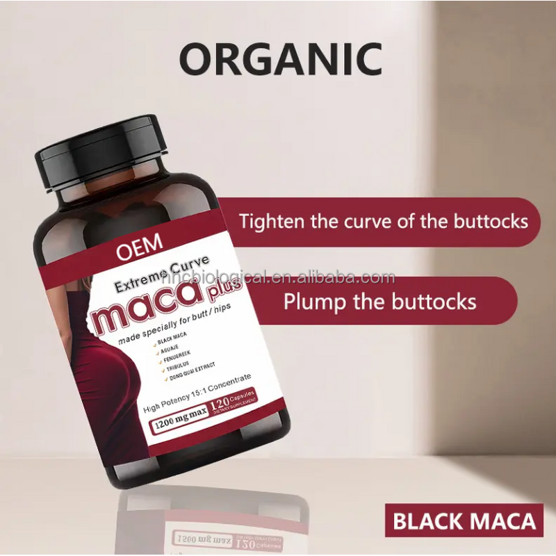 Maca Root Capsules Manufacturer - Black Maca for Adults & Wholesale