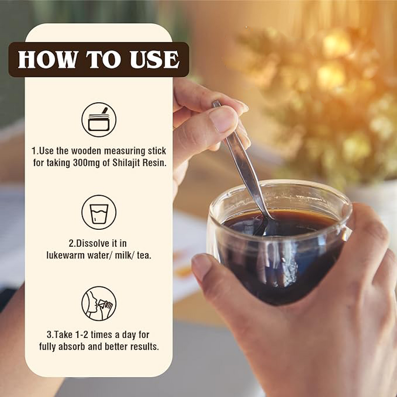 Shilajit Resin Manufacturer - Pure Himalayan Energy Booster, 20g Jar