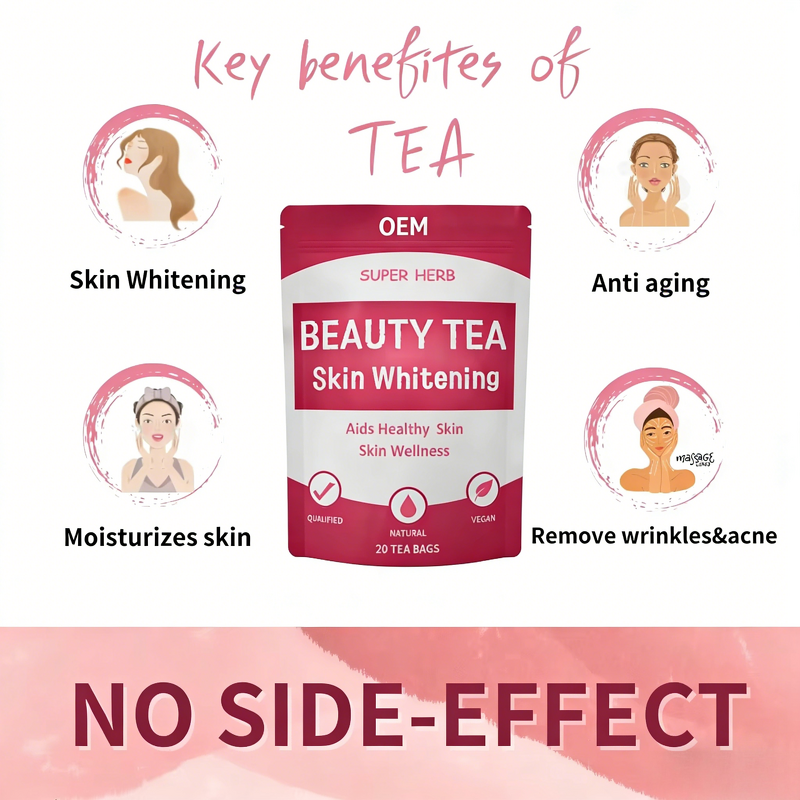 Herbal Beauty Tea Manufacturer - Organic Vegan Blend for Skin Wellness&OEM