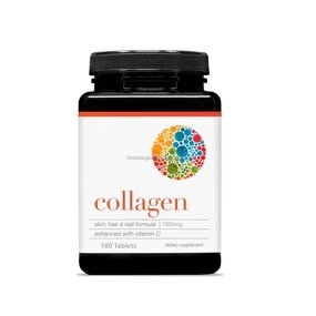 Collagen Peptide Tablet Manufacturer - 1800mg with Vitamin C for Skin & Hair Health