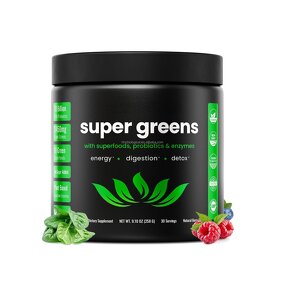 Organic Super Green Powder Supplement Manufacturer - Probiotics, Antioxidants & Vitamins for Immunity & Digestive Health