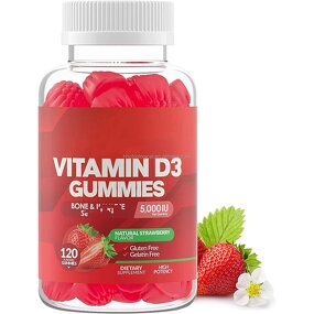 Vitamin D3 Gummies Manufacturer - 5000 IU Chewable Supplement for Bone & Immune Support
