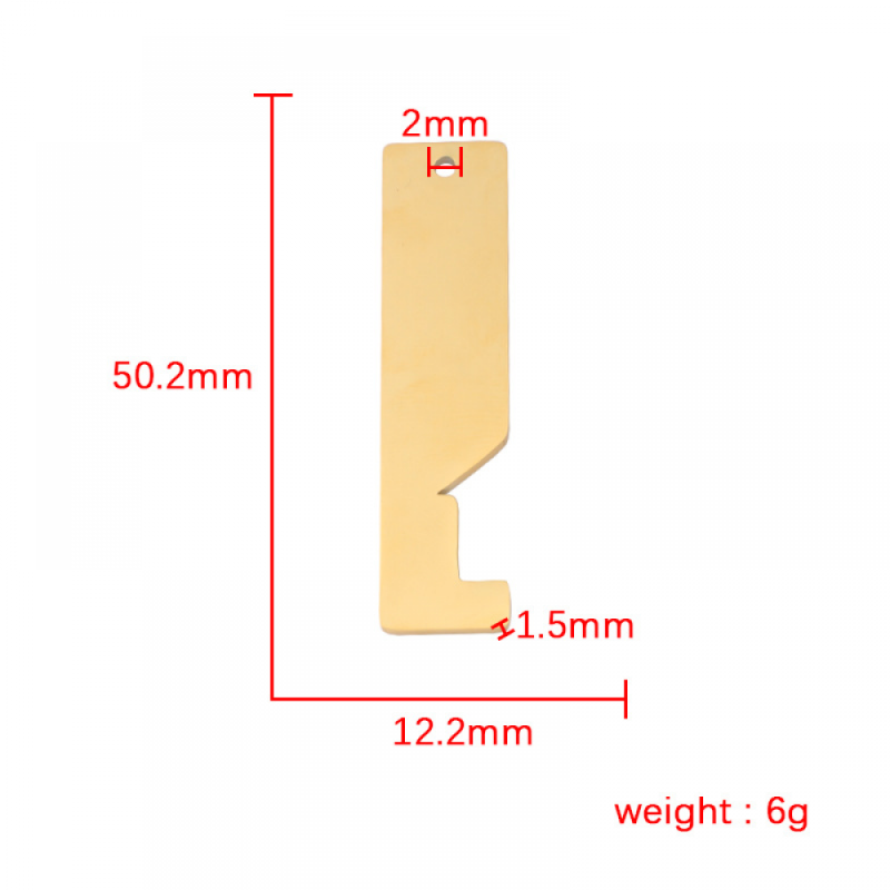 Stainless Steel Keychains Manufacturer - Personalized Family Gift Blank Bar Motel Rectangle