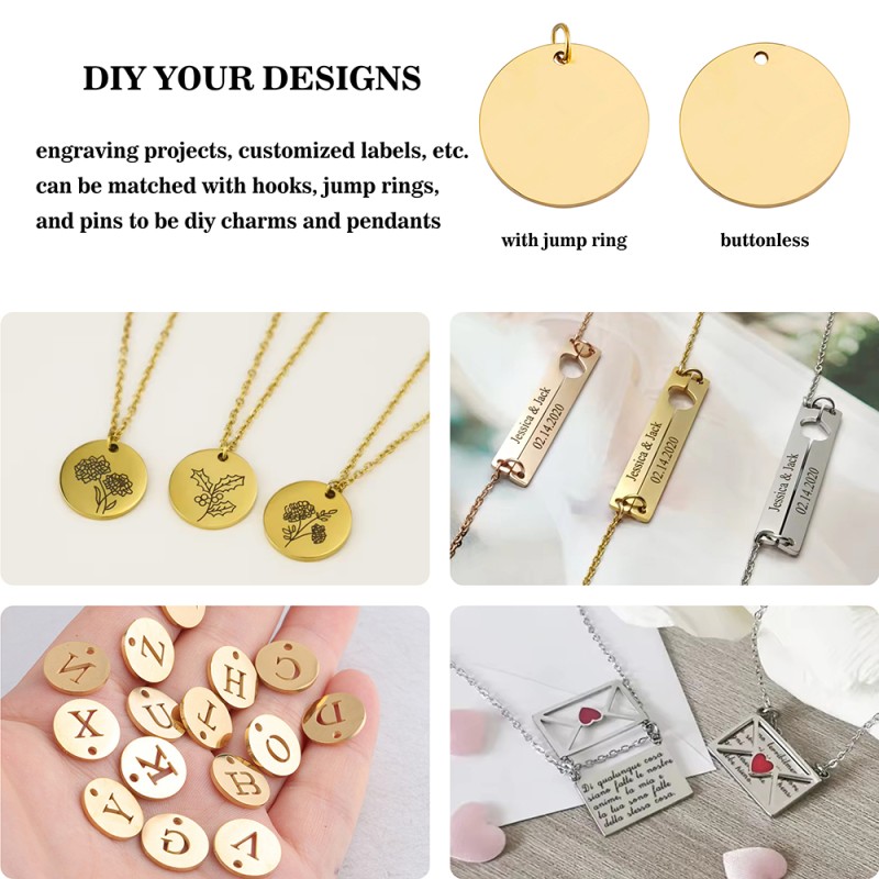 Stainless Steel Necklace Supplier - Personalized Name Jewelry Rose Gold Plated