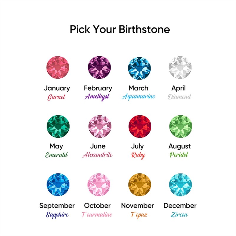 Stainless Steel Birthstone Necklace Supplier - Gold Plated Three Round Cubic Zircon Pendant