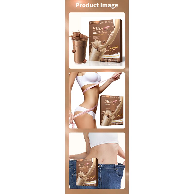 Chocolate Slim Milk Tea Manufacturer - Meal Replacement for Weight Loss & Fat Burner