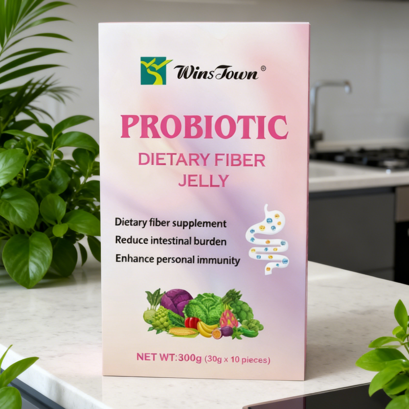 Probiotic Vegetable Fiber Jelly - Natural Plant Dietary Supplement for Daily Nutrition