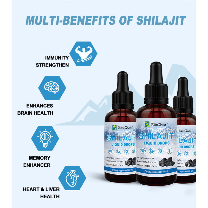 Shilajit Drops Manufacturer - Natural Mineral Enriched for Sleep & Immune Support