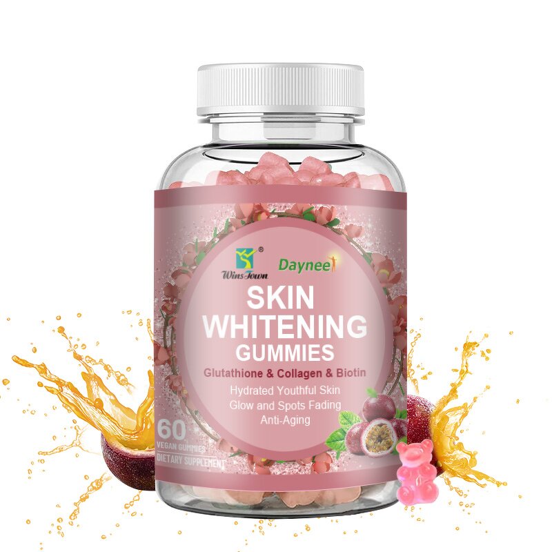 Vegan Gummy Candy Manufacturer - Glutathione Collagen Biotin for Skin Whitening & Anti-Aging