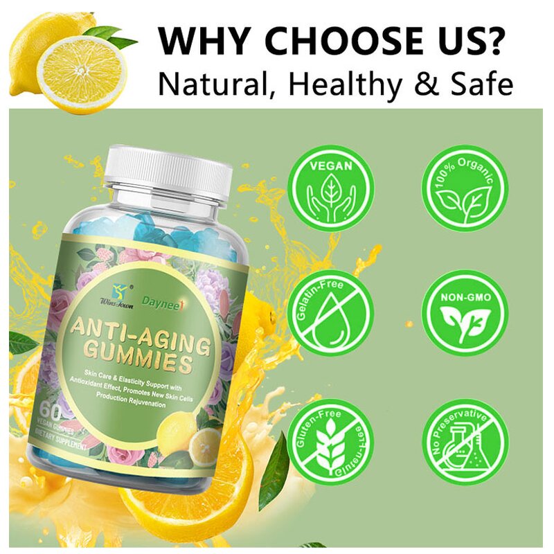 Collagen Gummies Manufacturer - OEM/ODM Private Label Anti-Aging Supplement