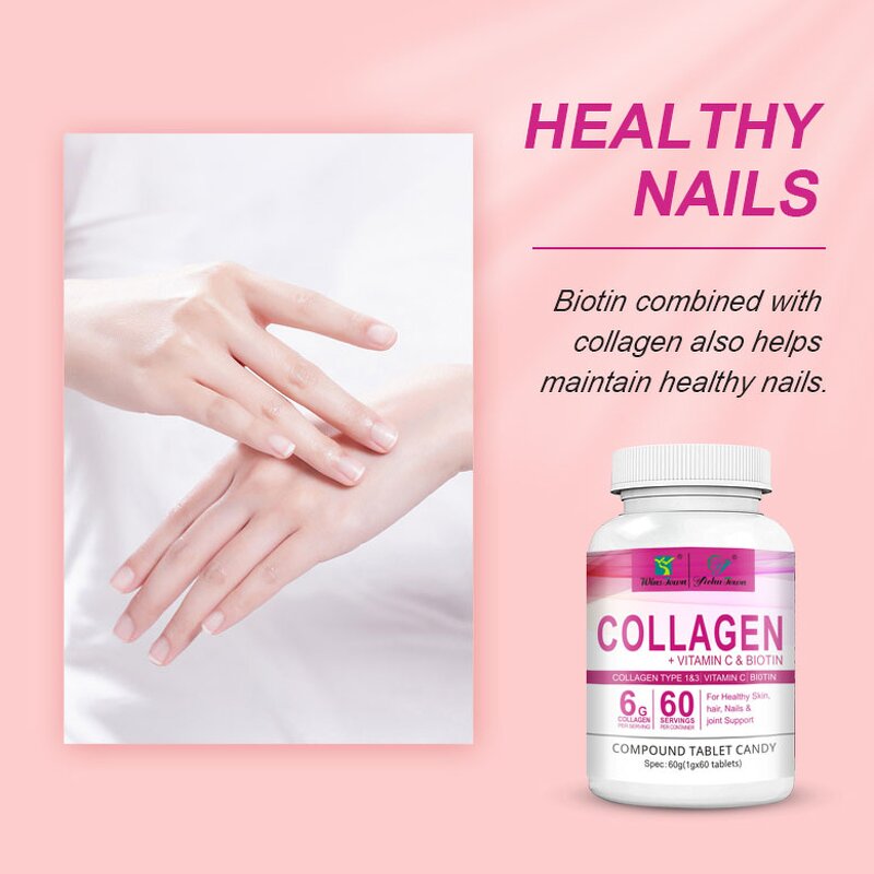 Collagen Capsules Manufacturer - Custom Collagen, Vitamin C & Biotin Supplements