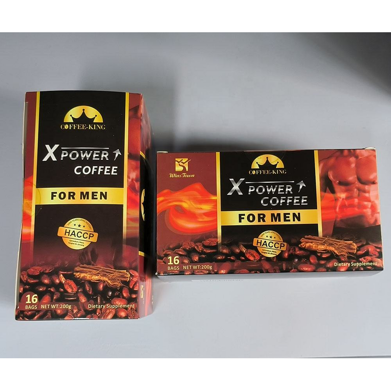 Men Power Coffee Manufacturer - Organic Maca Black Energy Instant Coffee for Stamina