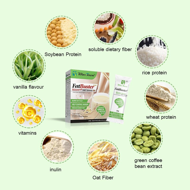 Diet Slim Powder Manufacturer - Vanilla Flavor Meal Replacement Shake & OEM