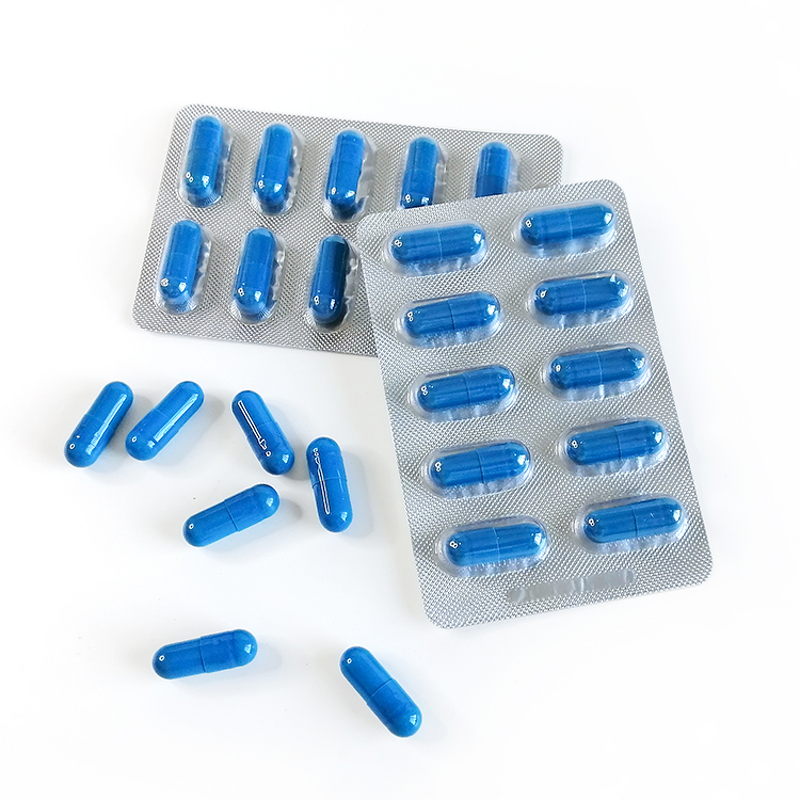 Blue Capsules Manufacturer - Customizable Herbal Supplements for Male Health