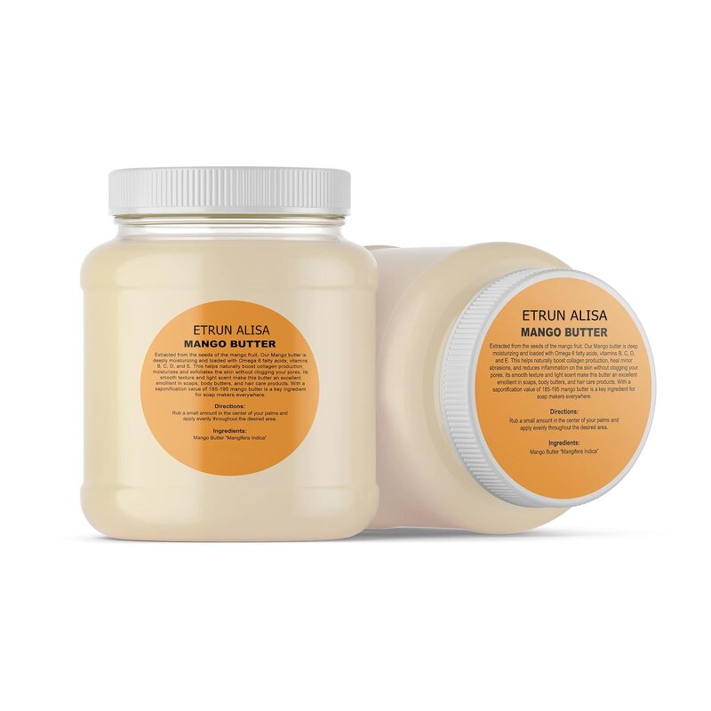 Raw Mango Butter Manufacturer - 100% Pure Natural Unrefined for Skin & Hair