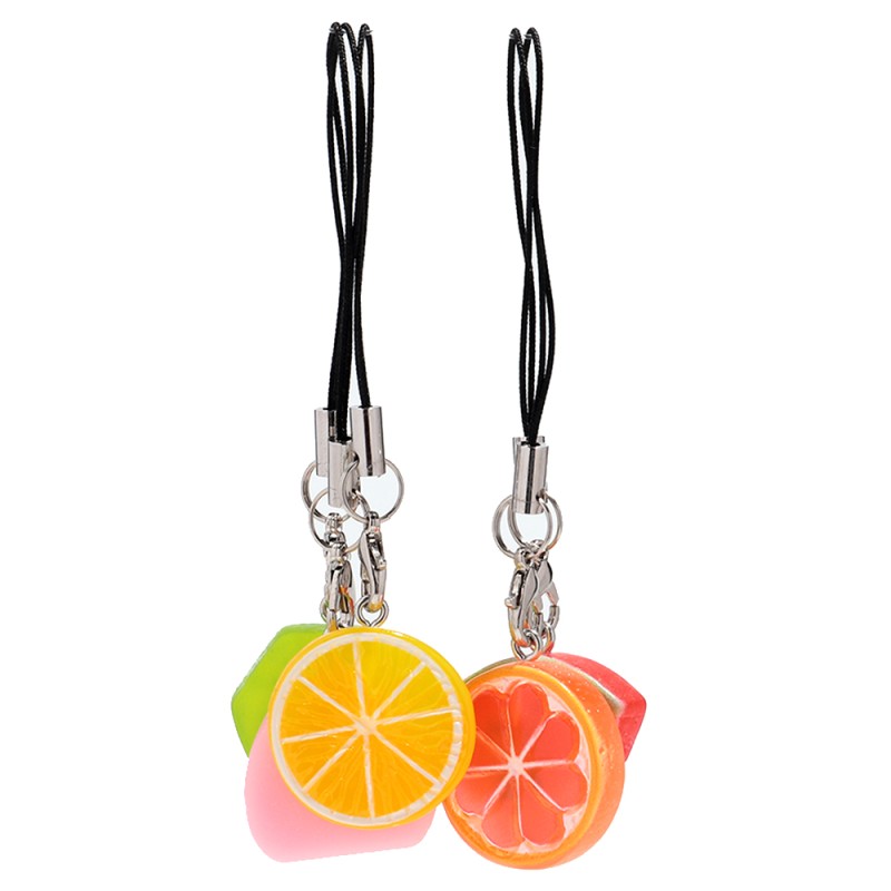 Pendant Keyrings Factory - Factory Price Promotion Fashion Pendant Keyrings Cute Fruit Charms Watermelon Kiwi