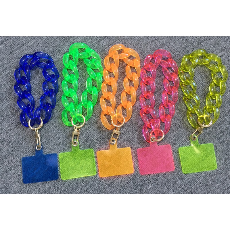 Clear Juice Chain Manufacturer - Hot 2025 Clear Juice Acrylic Phone Chain for Phone Case Lanyard Bag Women's Custom