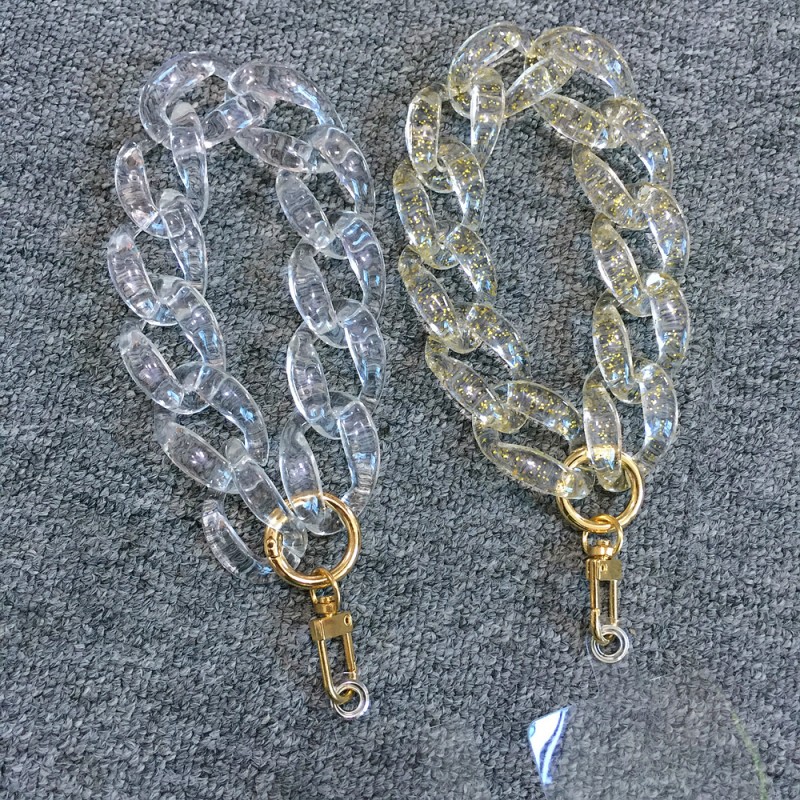 Clear Juice Chain Manufacturer - Hot 2025 Clear Juice Acrylic Phone Chain for Phone Case Lanyard Bag Women's Custom