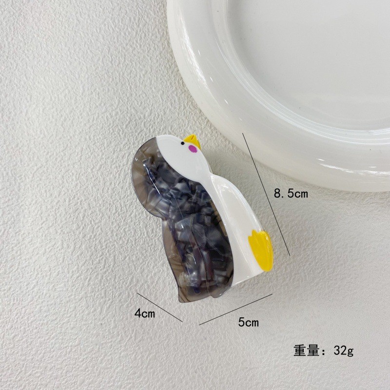 Turtle Hairpin Supplier - Women's Hair Accessories Marine Animal Turtle Hairpin Design Acetate Fun Hair Claw Clips