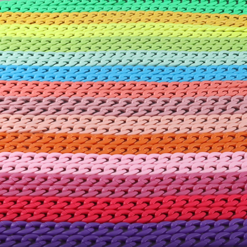 Phone Chains Factory - 2025 Summer Acrylic Mobile Phone Chains Lanyard Bag Chunky Crossbody Strap