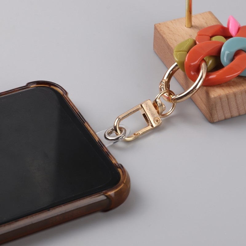 Phone Chains Factory - 2025 Summer Acrylic Mobile Phone Chains Lanyard Bag Chunky Crossbody Strap