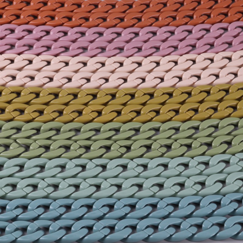 Phone Chains Factory - 2025 Summer Acrylic Mobile Phone Chains Lanyard Bag Chunky Crossbody Strap